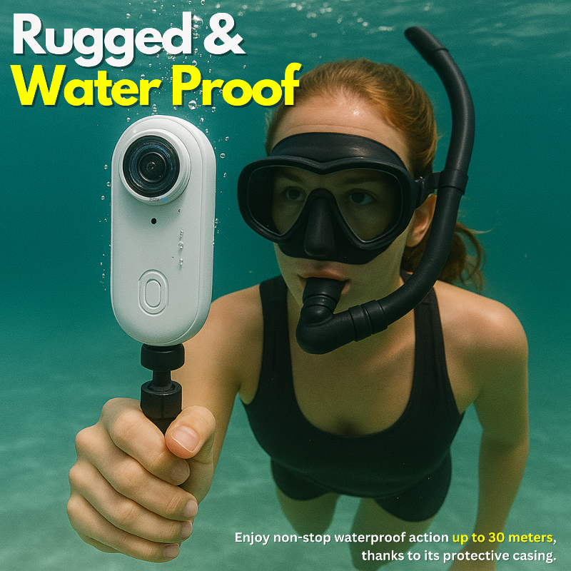 Waterproof to 30 metres